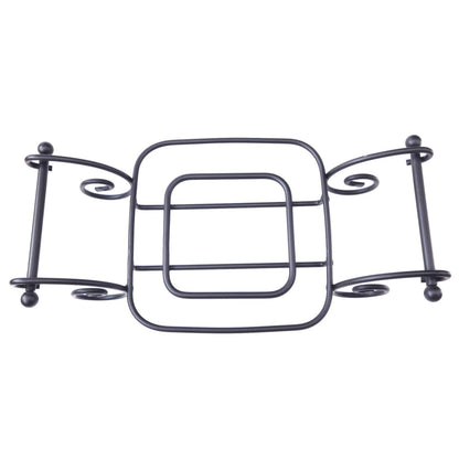 LONGABERGER WROUGHT IRON:  8" X 8" BUTTERNUT BAKING DISH & CADDY NIB2