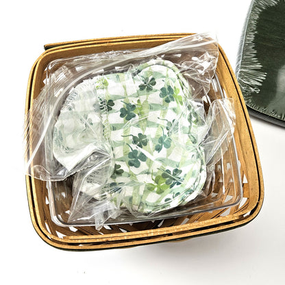 2006 LONGABERGER LUCKY TWIST BASKET SET4