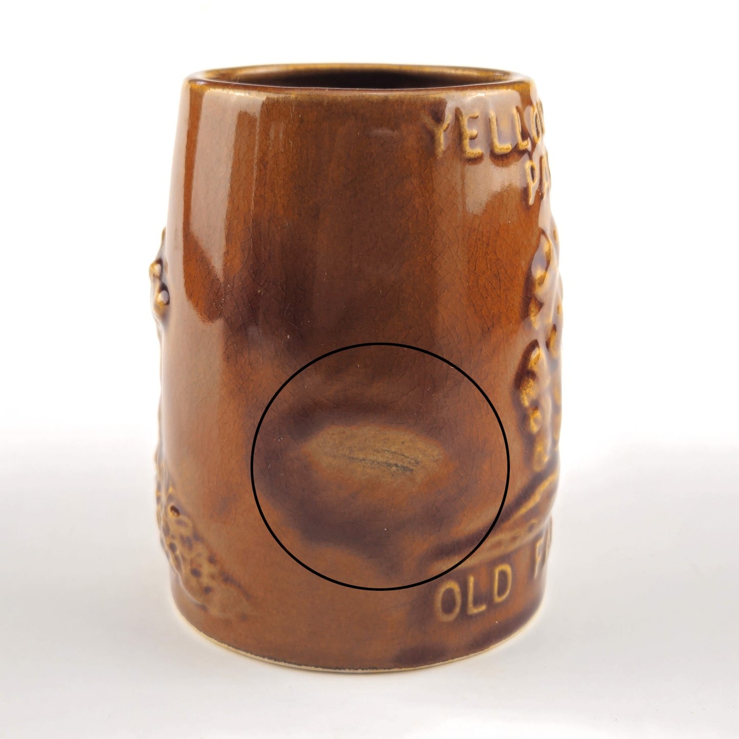 SOUVENIR YELLOWSTONE PARK BEAR MUG      LF5