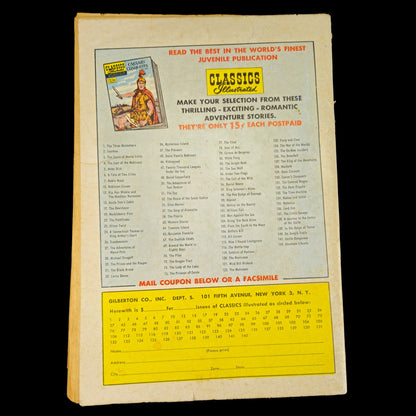 1958 CLASSICS ILLUSTRATED JUNIOR #142 COMIC BOOK: ABRAHAM LINCOLN1