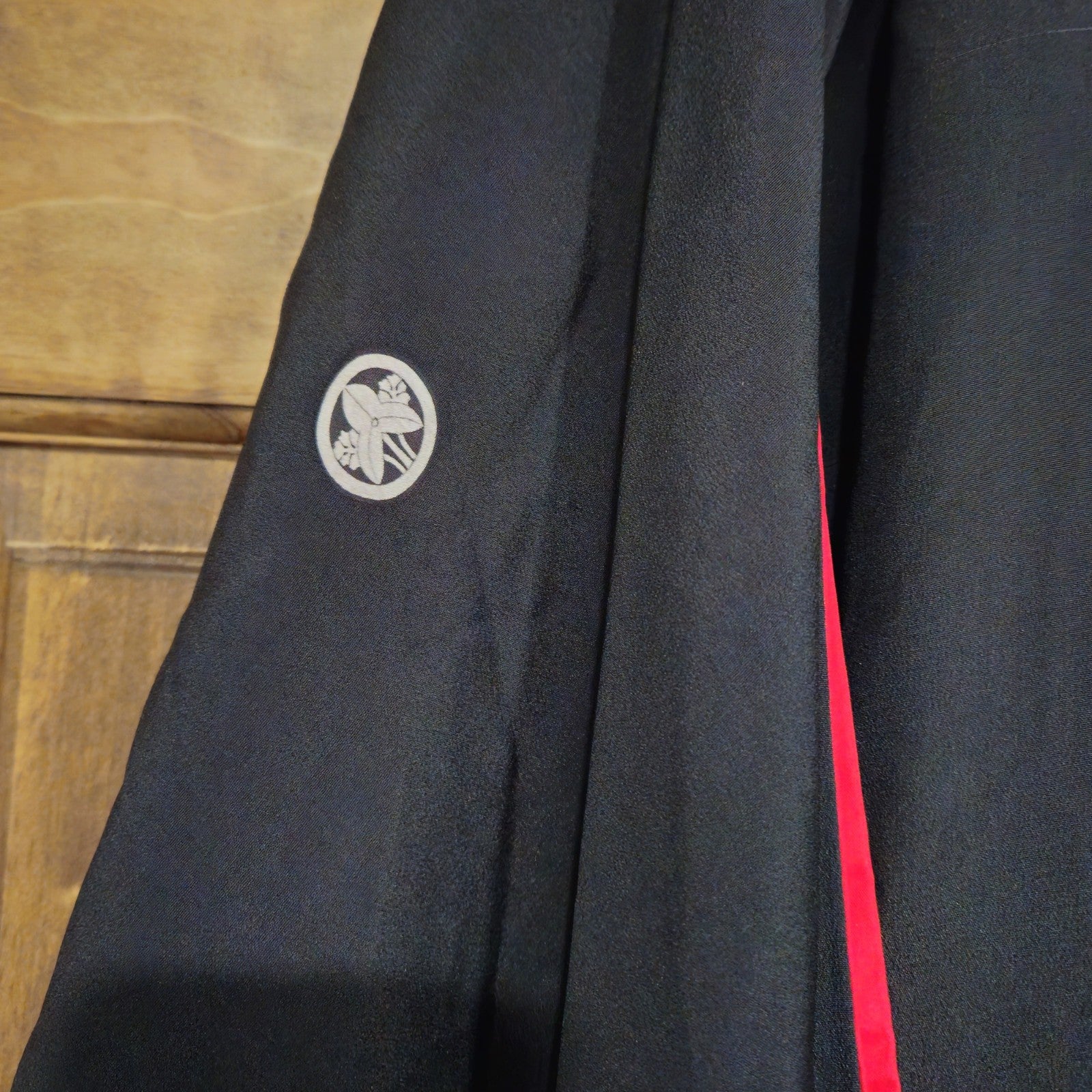 VINTAGE JAPANESE TOMESODE SILK FABRIC ROBE KIMONO8