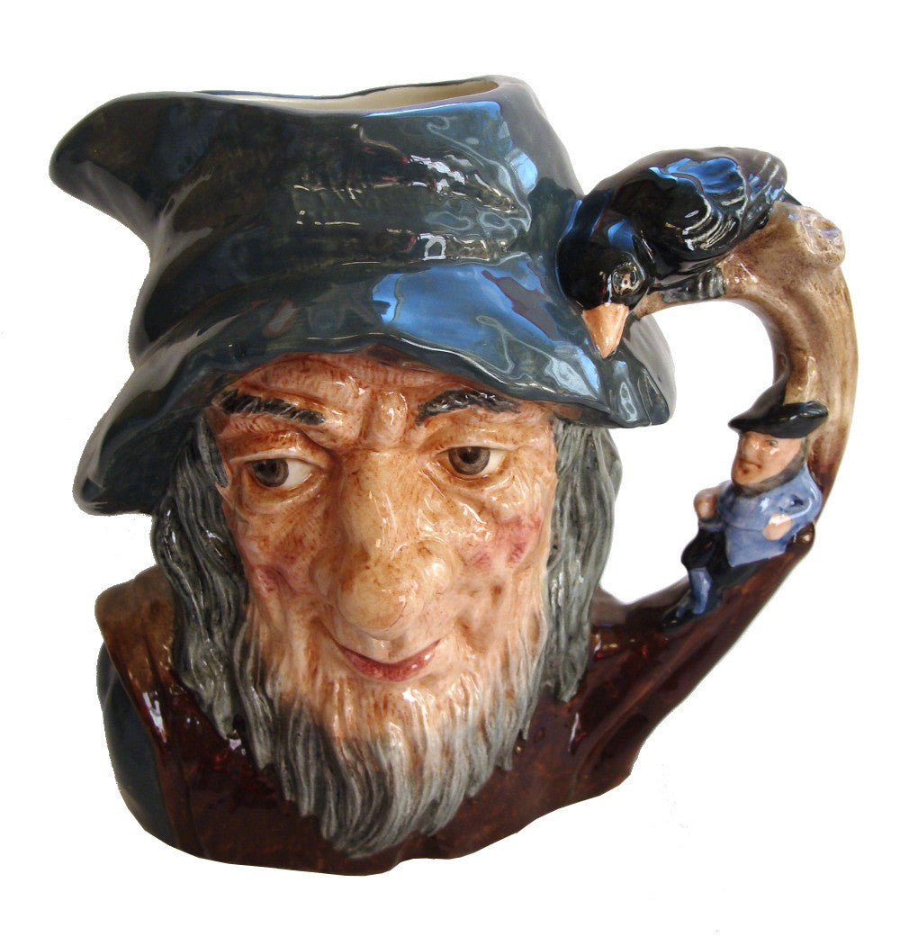 ROYAL DOULTON CHARACTER LARGE JUG: RIP VAN WINKLE D6438 VAR. 1  NO BOX   KM0