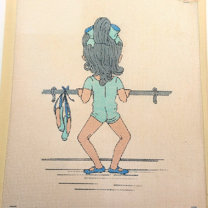 MEMA DESIGNS NEEDLEPOINT CANVAS:  BALLET GIRL    BM0