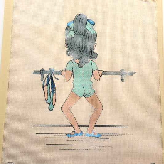 MEMA DESIGNS NEEDLEPOINT CANVAS:  BALLET GIRL    BM0
