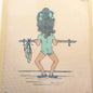 MEMA DESIGNS NEEDLEPOINT CANVAS:  BALLET GIRL    BM0