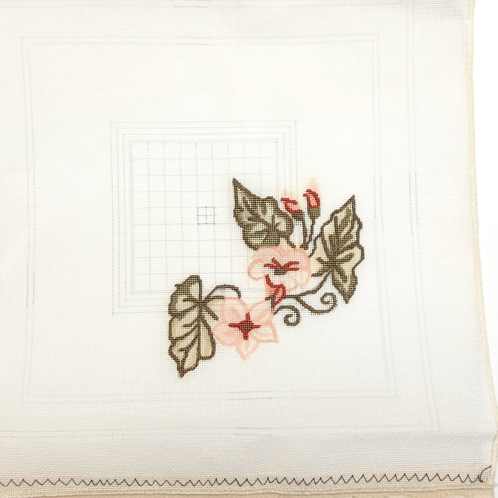 MAZALTOV'S NEEDLEPOINT KIT:  MORNING GLORIES    BM4