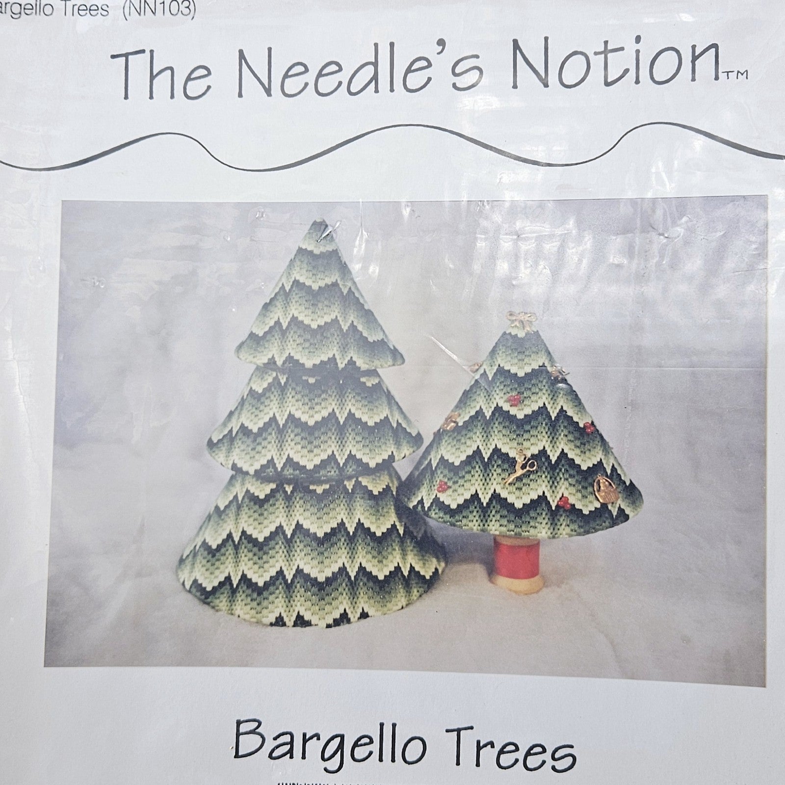 THE NEEDLE'S NOTION STITCH GUIDE:  BARGELLO TREES     GG0