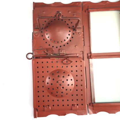 2 WWI TRENCH FOLDING CANDLE LANTERN LOT: 1914 HINKS & SON / 1915 G. POLKEY10