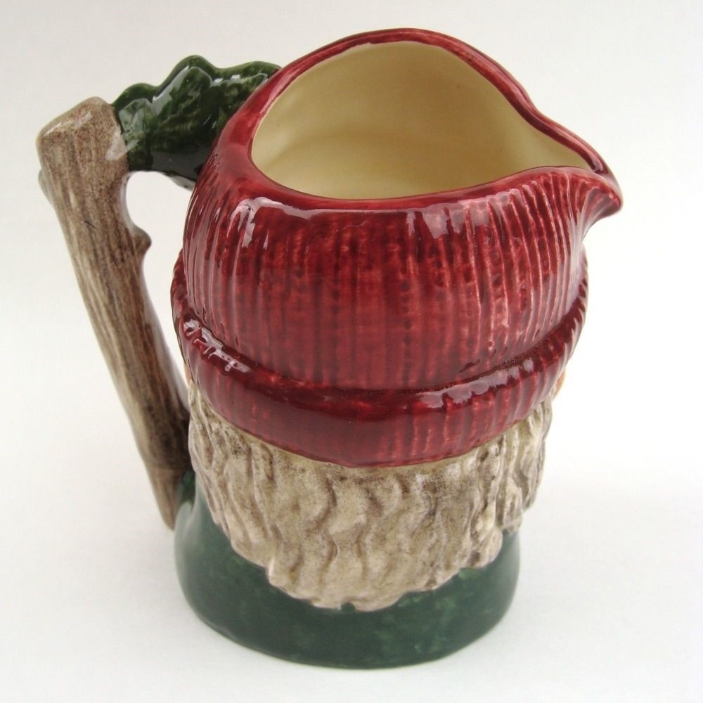 ROYAL DOULTON CHARACTER SMALL JUG: LUMBERJACK D6613  NO BOX   KM2