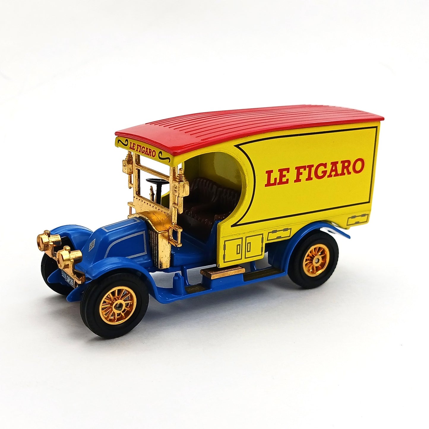 MATCHBOX POWER OF THE PRESS COLLECTIBLE: 1910 RENAULT AG  LE-FIGARO YPP-01 FM3