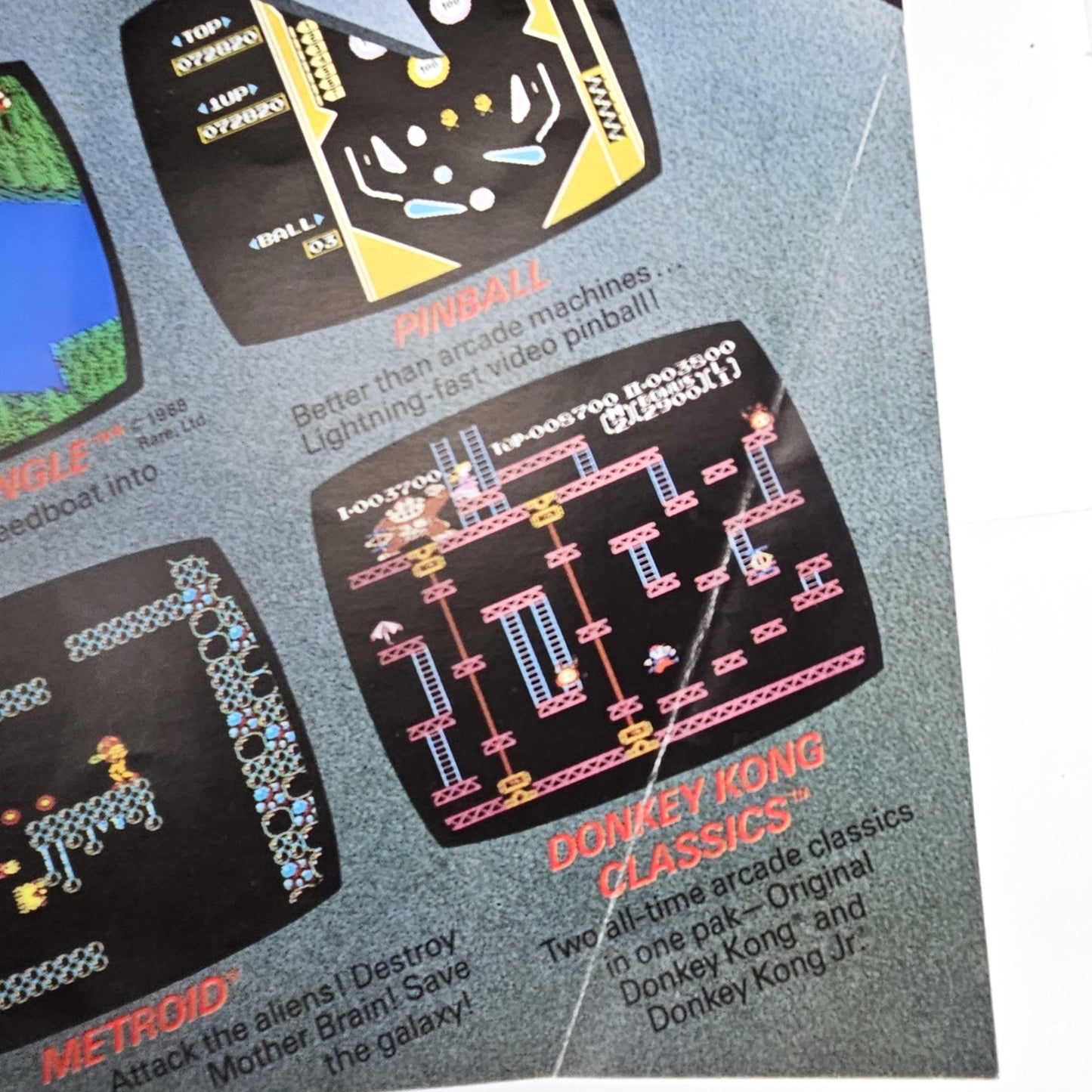 1989 NINTENDO POSTER:  NOW YOU ARE PLAYING WITH POWER!5