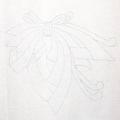 NEEDLEPOINT CANVAS:  RIBBON DRAWING     BM0