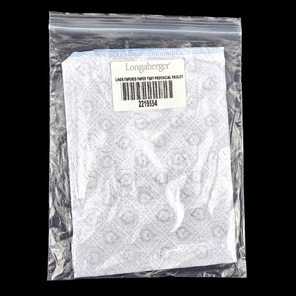 LONGABERGER LINER FOR TAPERED PAPER TRAY BASKET:  PROVINCIAL PAISLEY #22195540