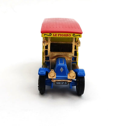 MATCHBOX POWER OF THE PRESS COLLECTIBLE: 1910 RENAULT AG  LE-FIGARO YPP-01 FM2