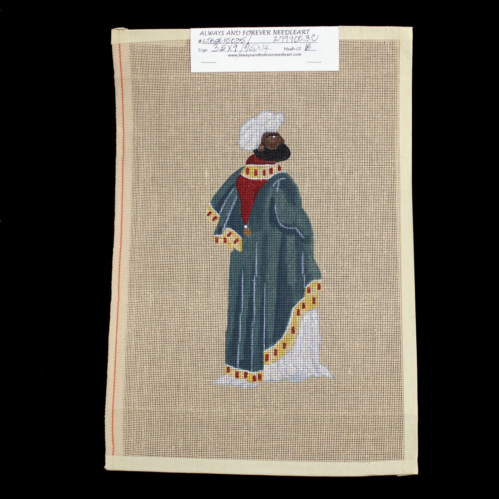 HP NEEDLEPOINT CANVAS:  ORATOR    BM1