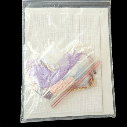 1983 NEEDLE FANTASIES NEEDLEPOINT KIT:  SILK SENSATION ORIENTAL FANS   BM1