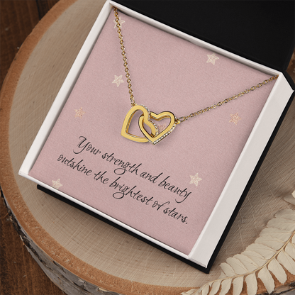 Double Heart Necklace for your Loved One!