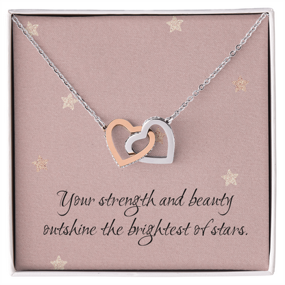 Double Heart Necklace for your Loved One!
