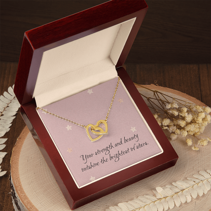 Double Heart Necklace for your Loved One!