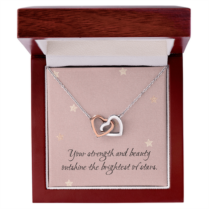 Double Heart Necklace for your Loved One!